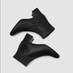 ZARA Leather Boots